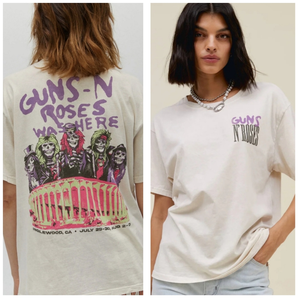 Daydreamer Gun N Roses Was Here tee